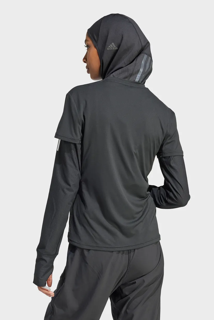 Жіноча чорна футболка Adizero Essentials 3