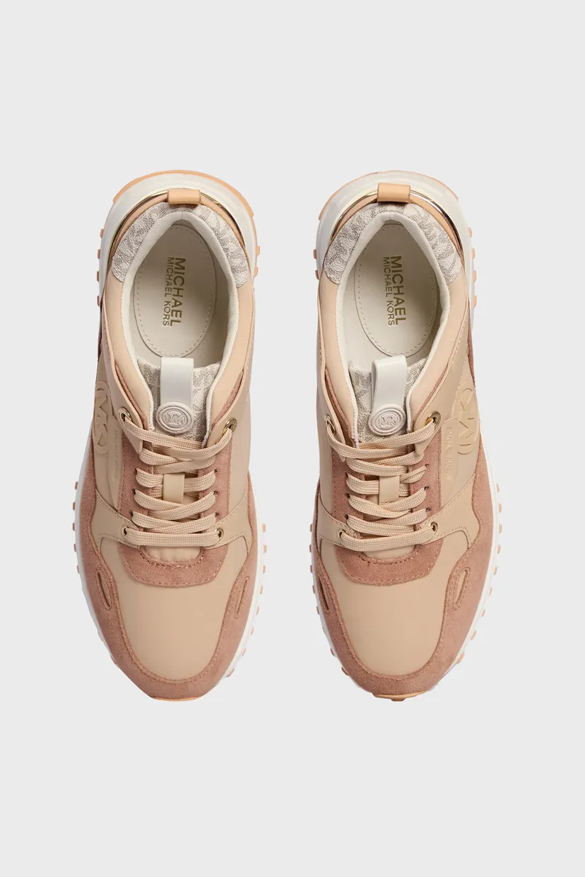 Женские бежевые кроссовки THEO TRAINER 4