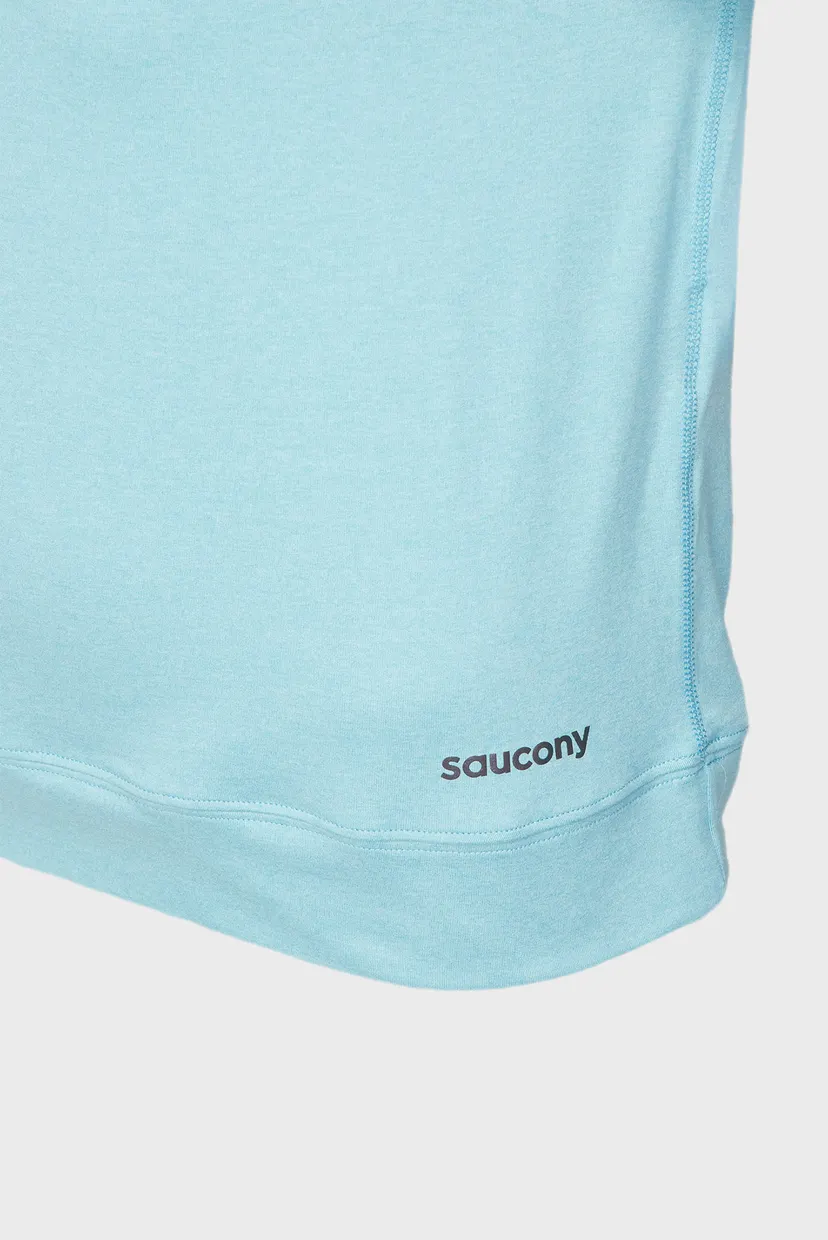 Женская голубая спортивная кофта SUNDAY 1/4 ZIP 4