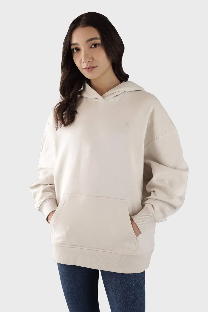 Жіноче біле худі BACK GRAPHIC OVERSIZED HOODIE 3