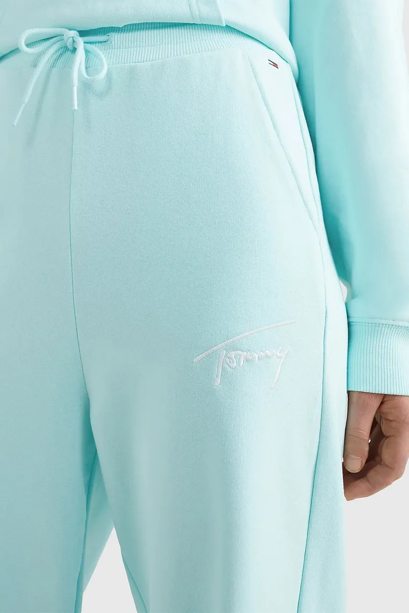 Женские голубые спортивные брюки TJW TOMMY SIGNATURE 4
