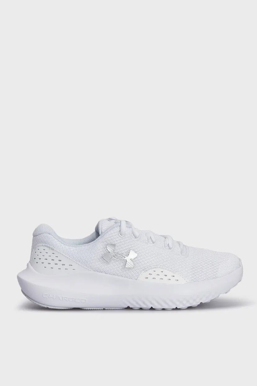 Жіночі білі кросівки UA Charged Surge 4 Under Armour 3027007-100