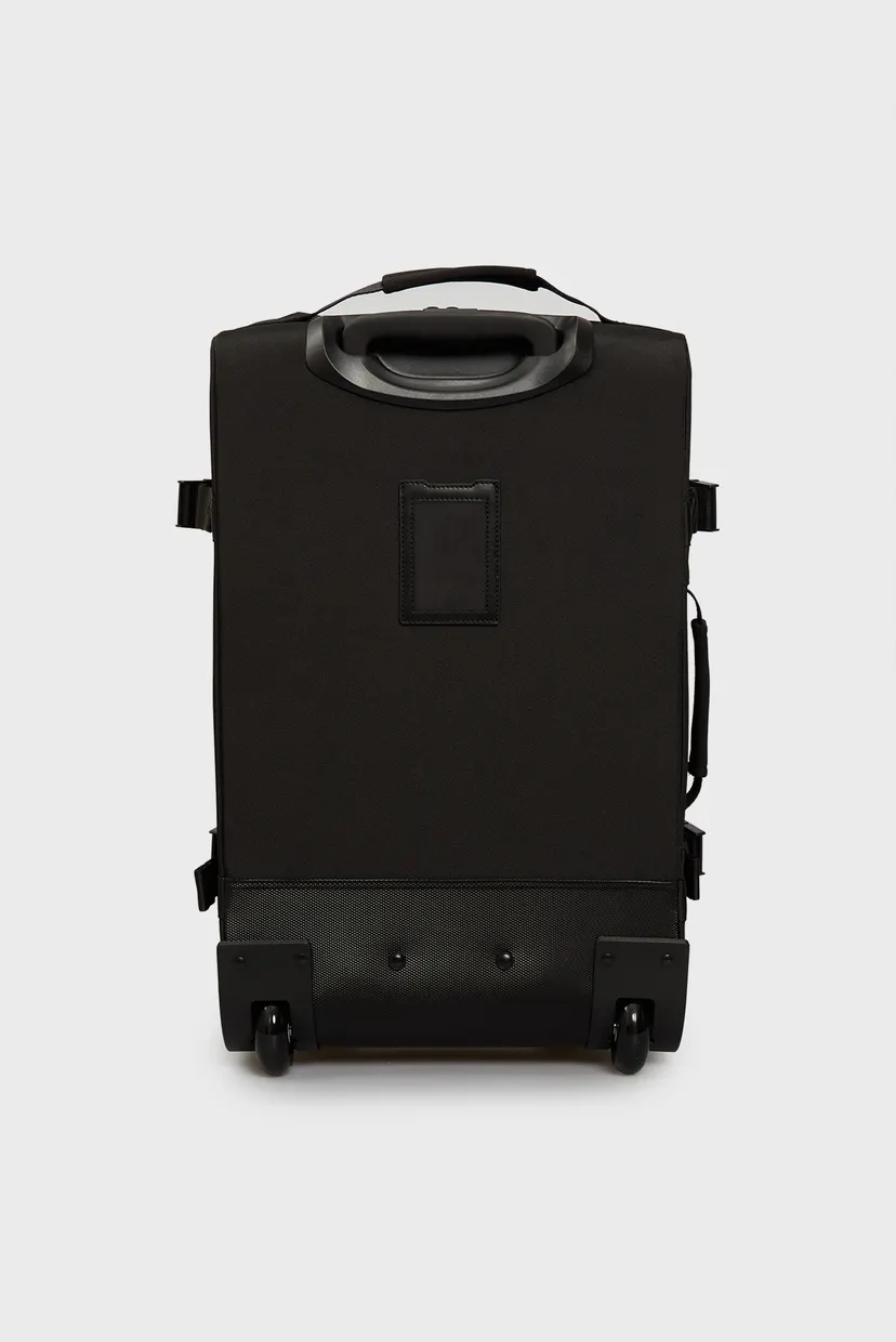 Мужской черный чемодан 54 см NYLON TRAVEL SOFT TROLLEY 4