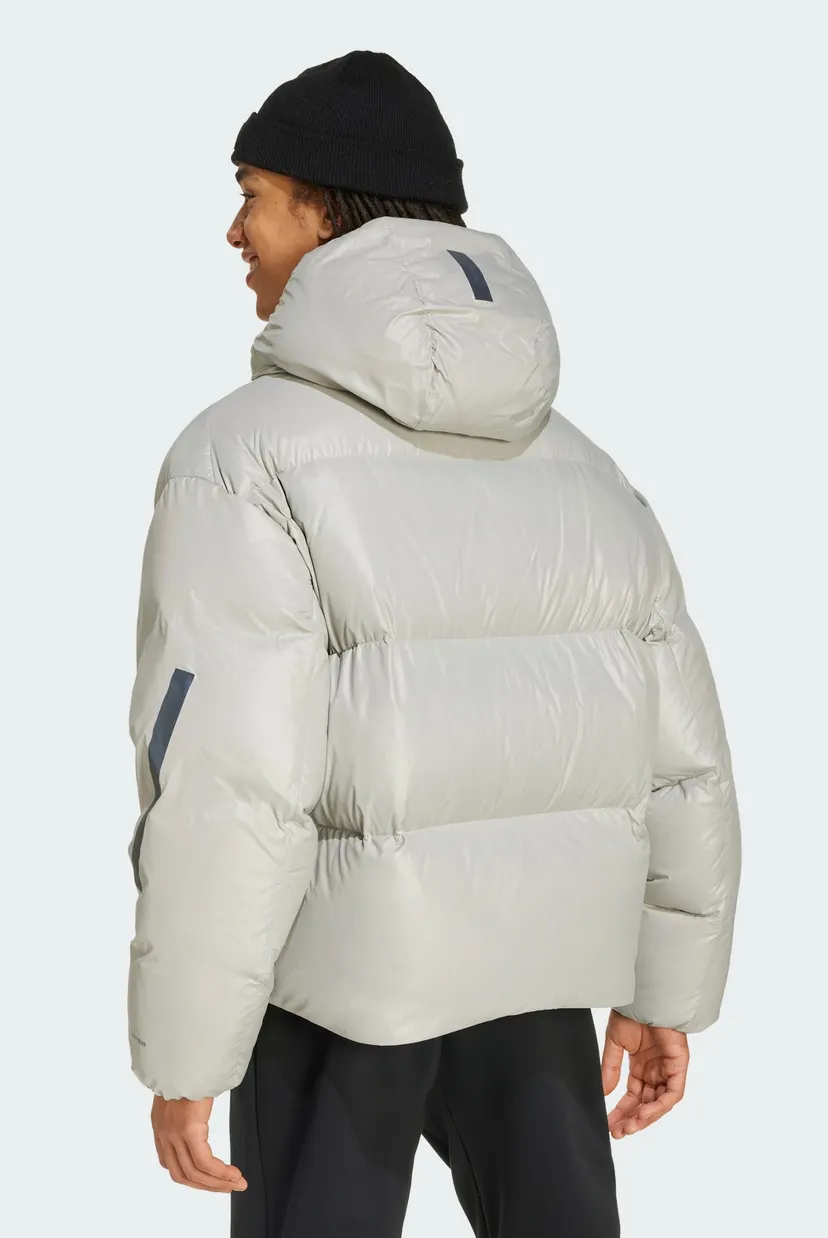 Чоловічий світло-сірий пуховик ADIDAS Z.N.E. Puffer Climawarm 3