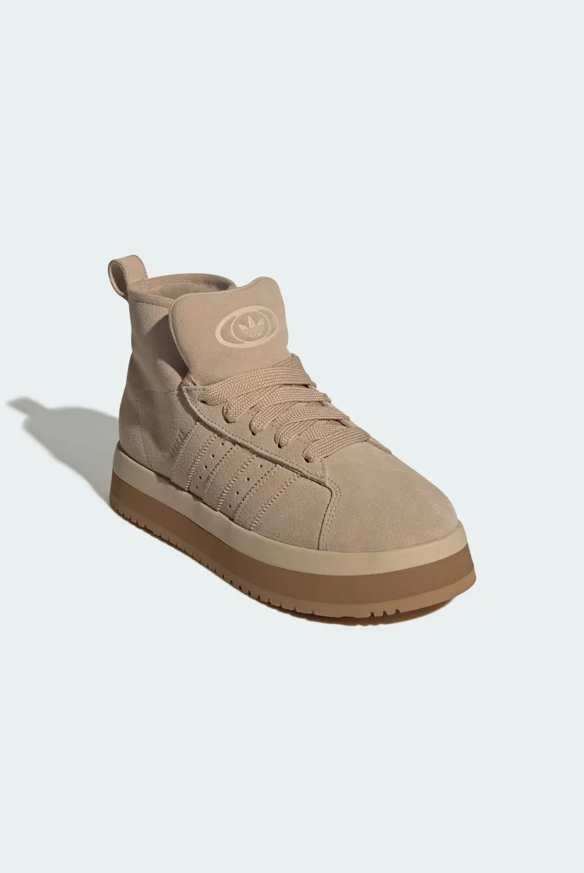 Женские бежевые замшевые хайтопы Campus 00s Winter Mid 4