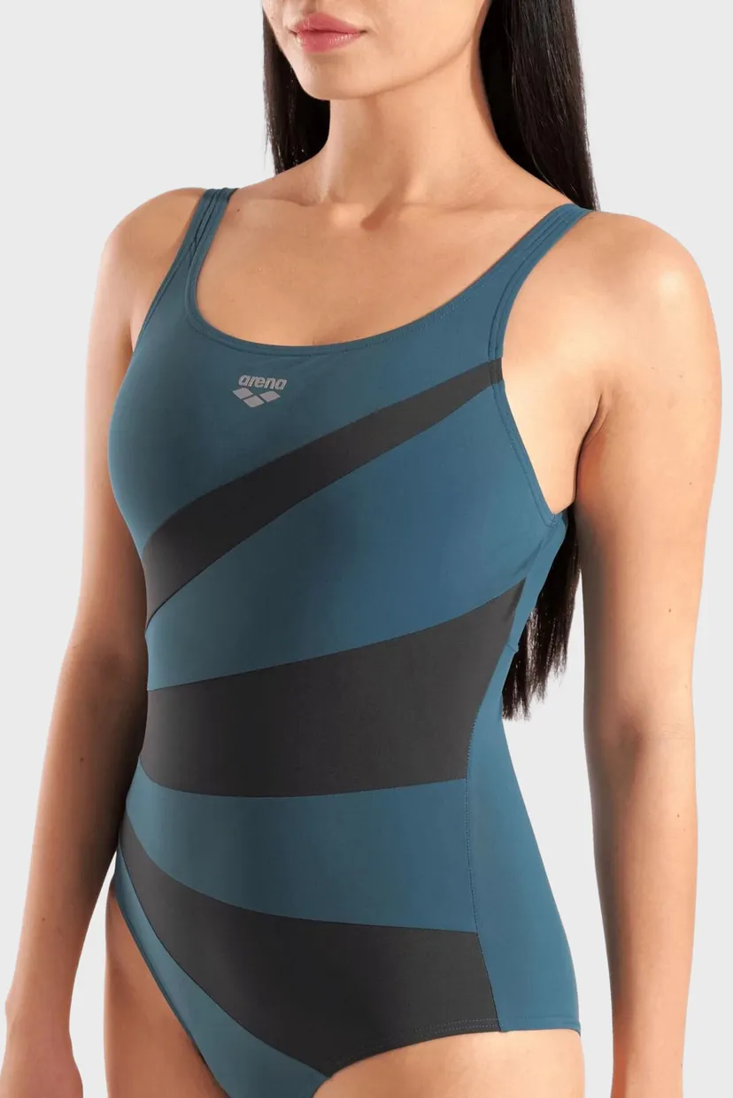 Женский бирюзовый купальник ISABELLA SWIMSUIT WING BACK C 4
