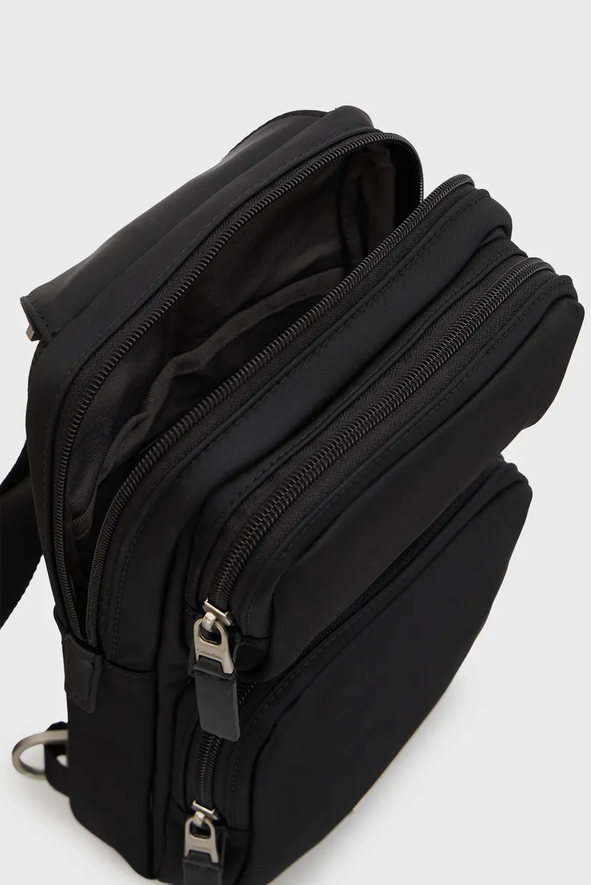 Мужская черная сумка CLEAN SQUARE SLING 5