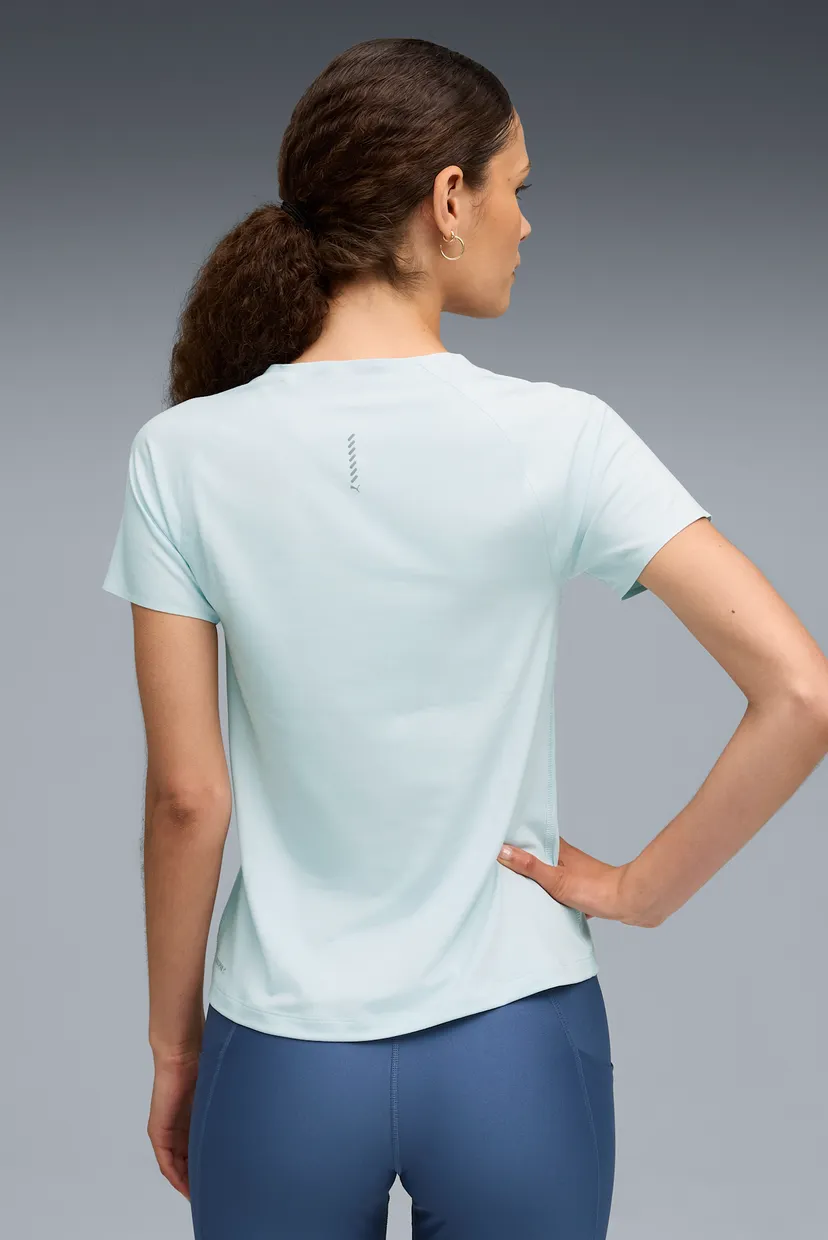 Женская мятная футболка RUN CLOUDSPUN Tee Women 5