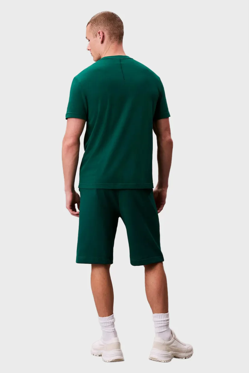 Чоловічі зелені шорти FLEECE 4