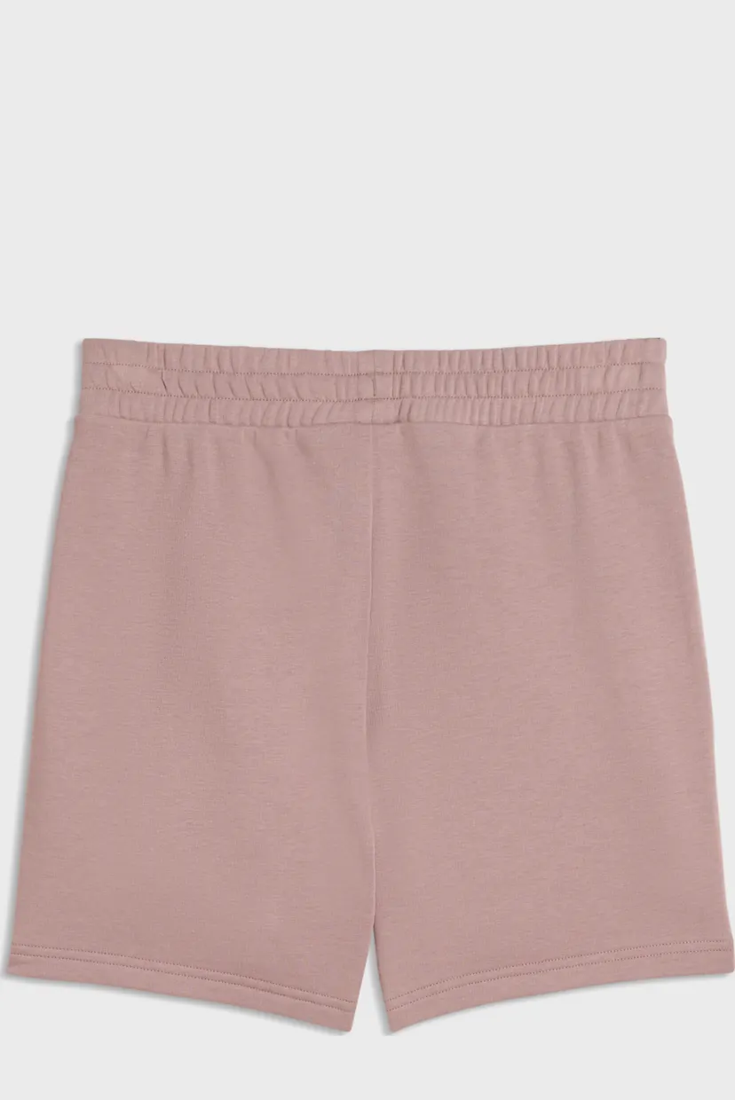 Жіночі бежеві шорти ESS Small No. 1 Logo 5'' High-Waist Shorts Women 5