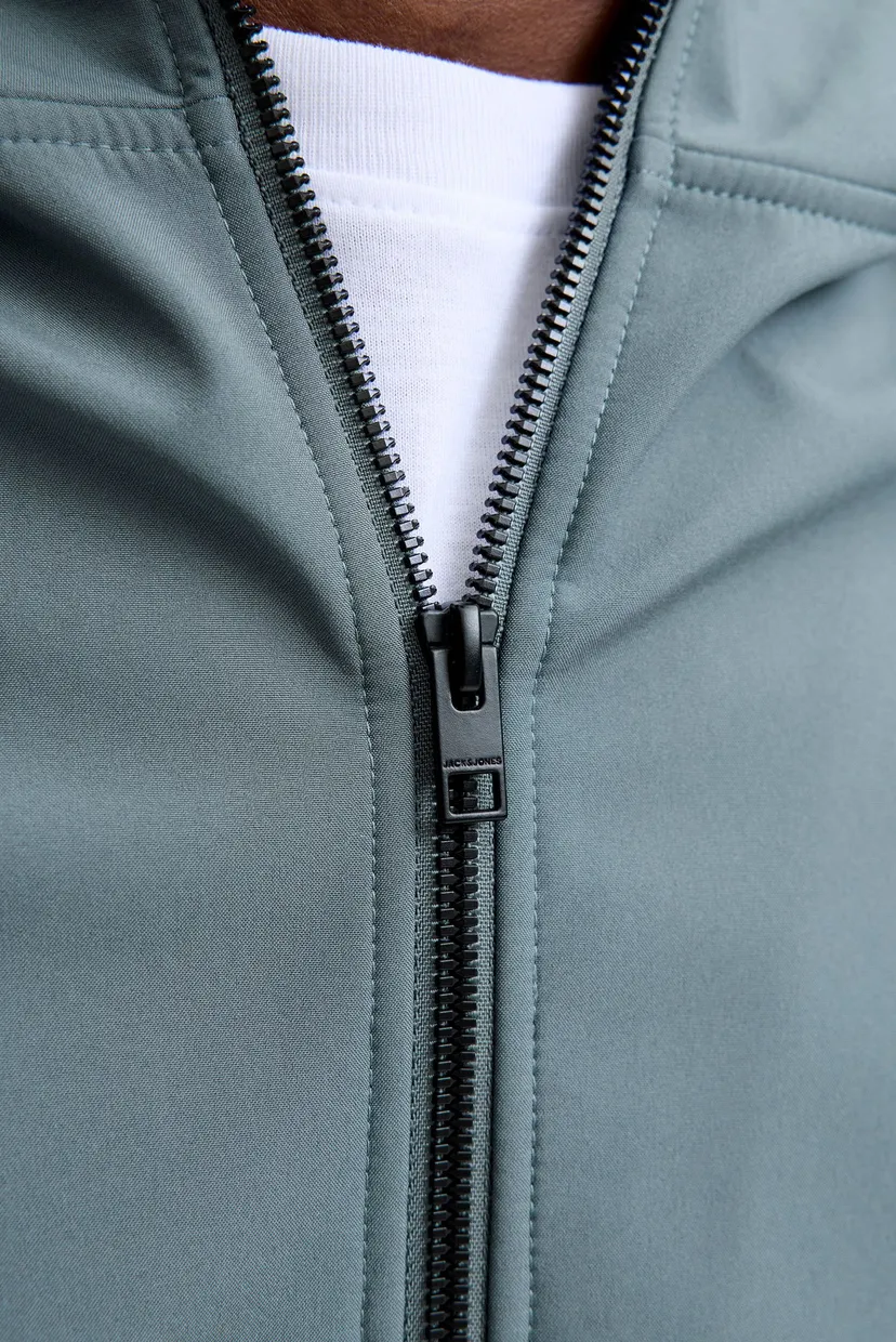 Чоловіча сіра вітровка JJEBASIC SOFTSHELL 5