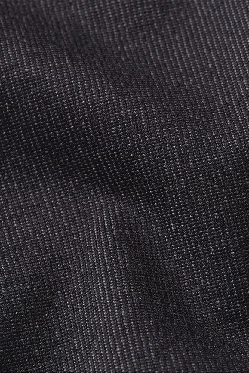 Женский черный лонгслив Seamless 5