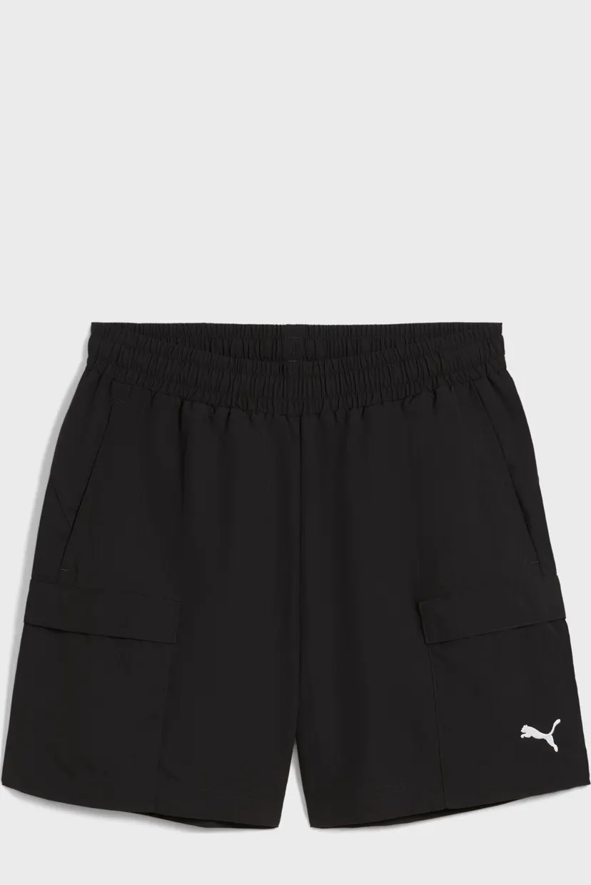 Мужские черные шорты WARDROBE ESS Relaxed Cargo Shorts 6