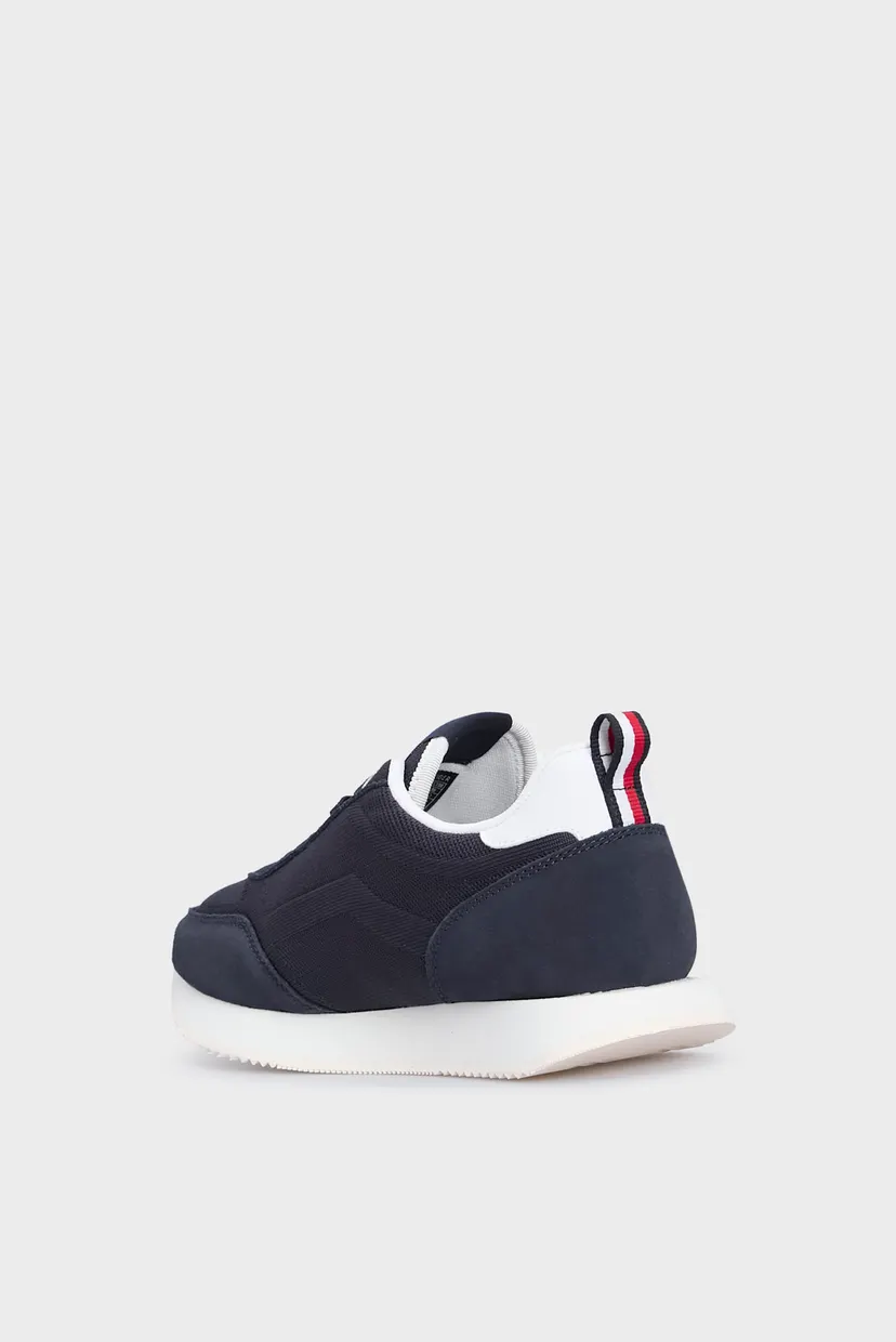 Женские темно-синие кроссовки FLAG KNIT RUNNER 5