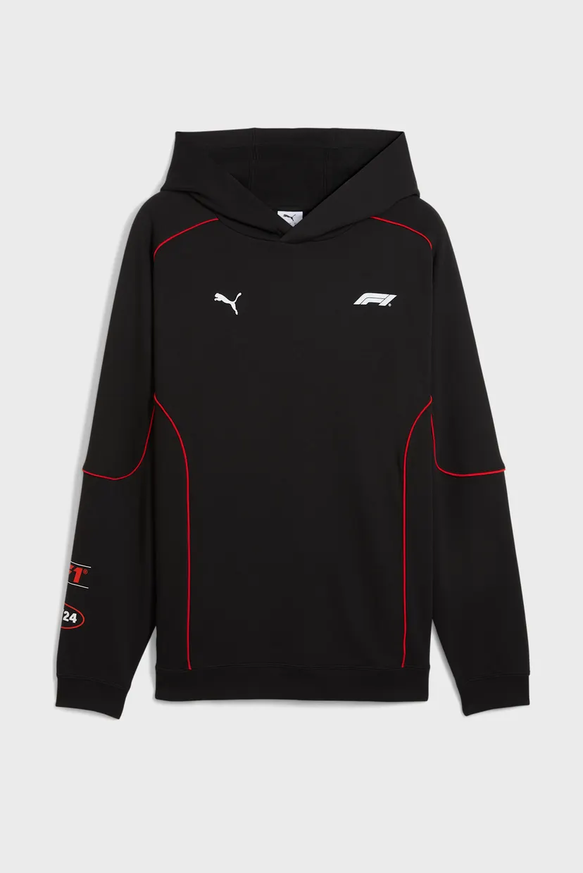 Чоловіче чорне худі F1® Relaxed Graphic Hoodie Men 6