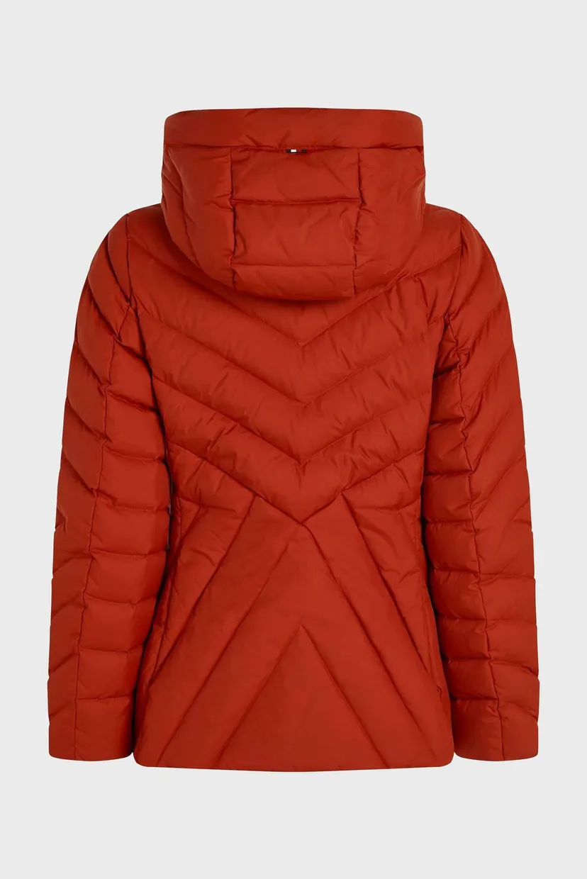 Жіночий червоний пуховик CHEVRON MW DOWN JACKET 6