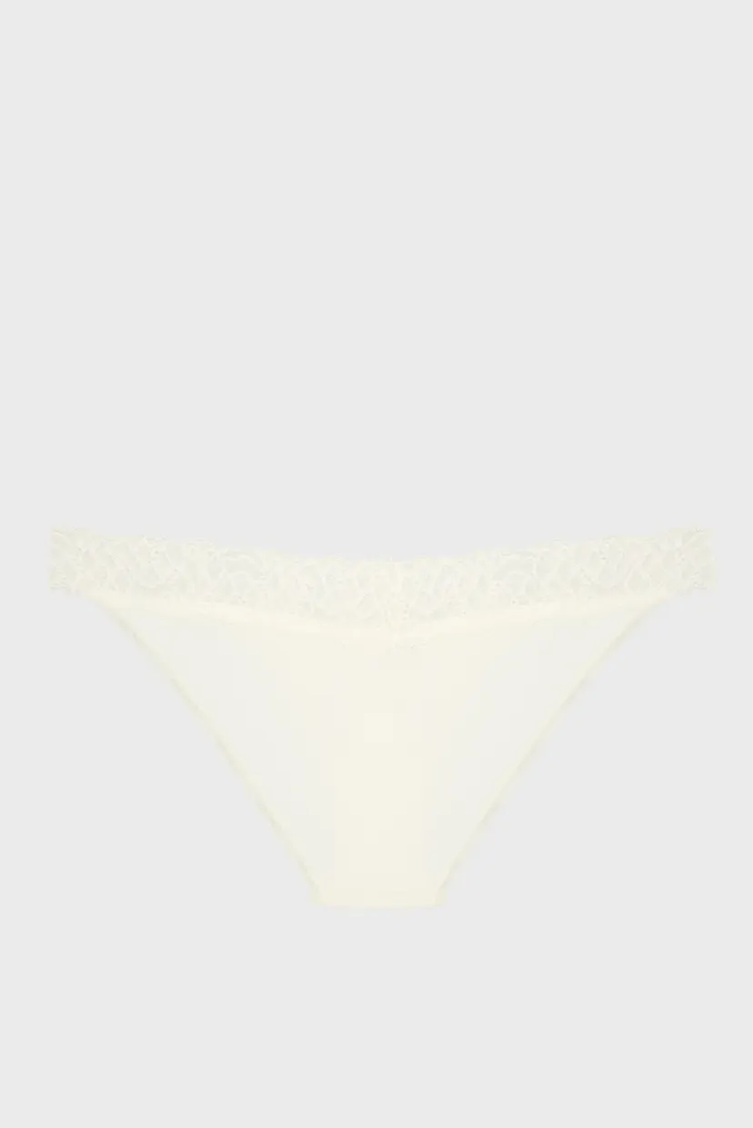 Жіночі білі трусики DIPPED BIKINI 5