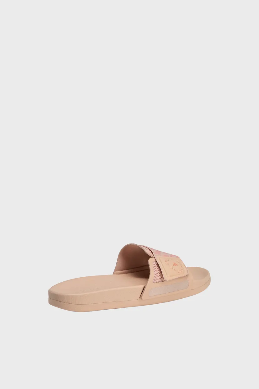 Женские бежевые слайдеры adidas by Stella McCartney 5