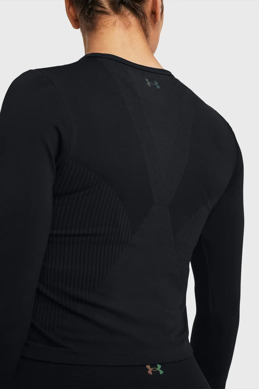 Женский черный лонгслив Vanish Elite Seamless LS 4