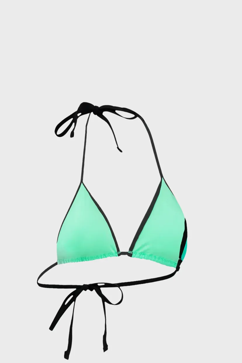 Женский мятный лиф от купальника PUMA Swim Women Triangle Bikini Top 5