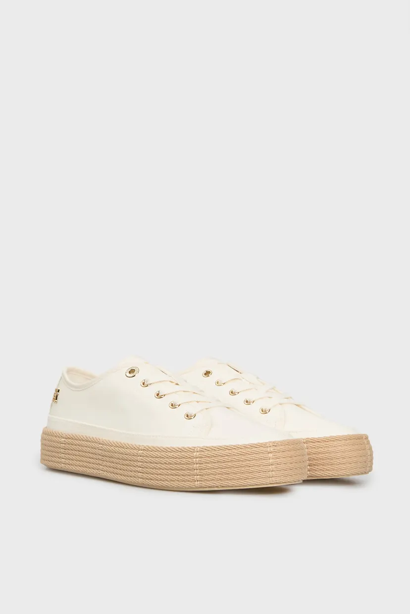 Жіночі білі кеди ESPADRILLE 3