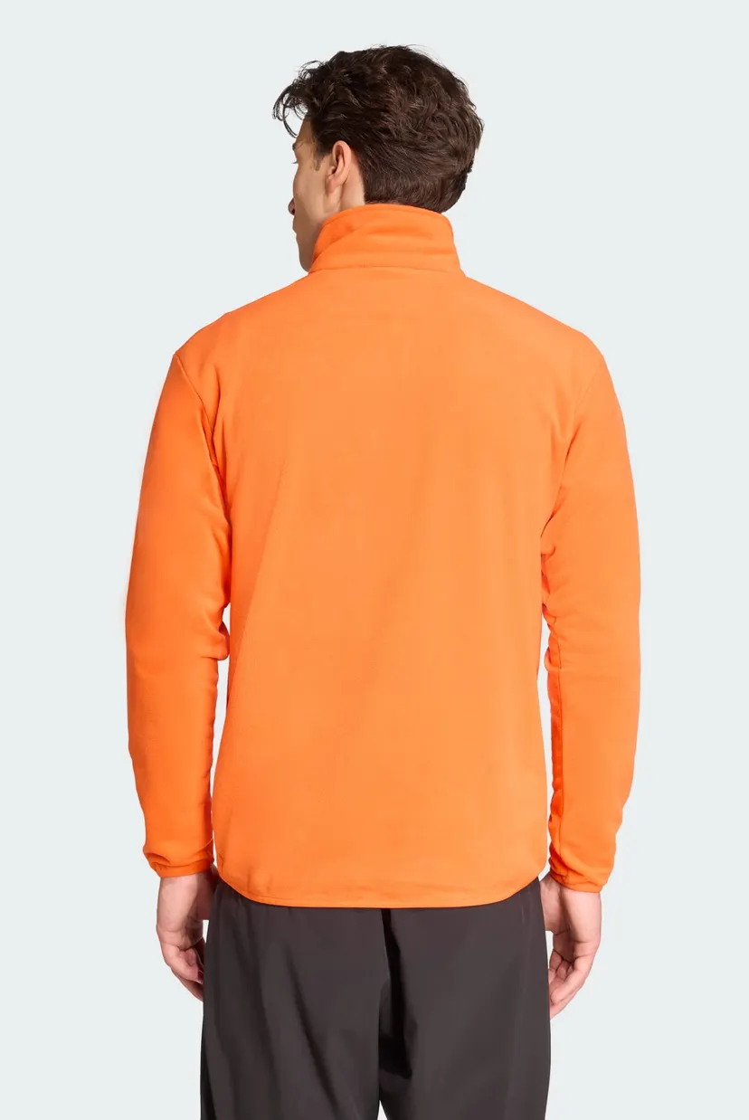 Мужская оранжевая спортивная кофта Multi Essentials 1/2 Zip adidas