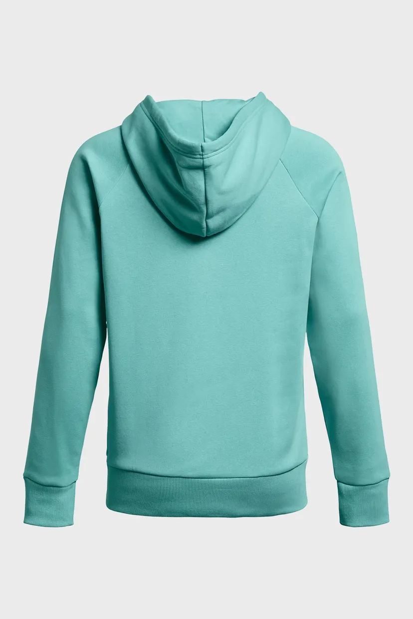 Женское бирюзовое худи UA Rival Fleece Hoodie 5