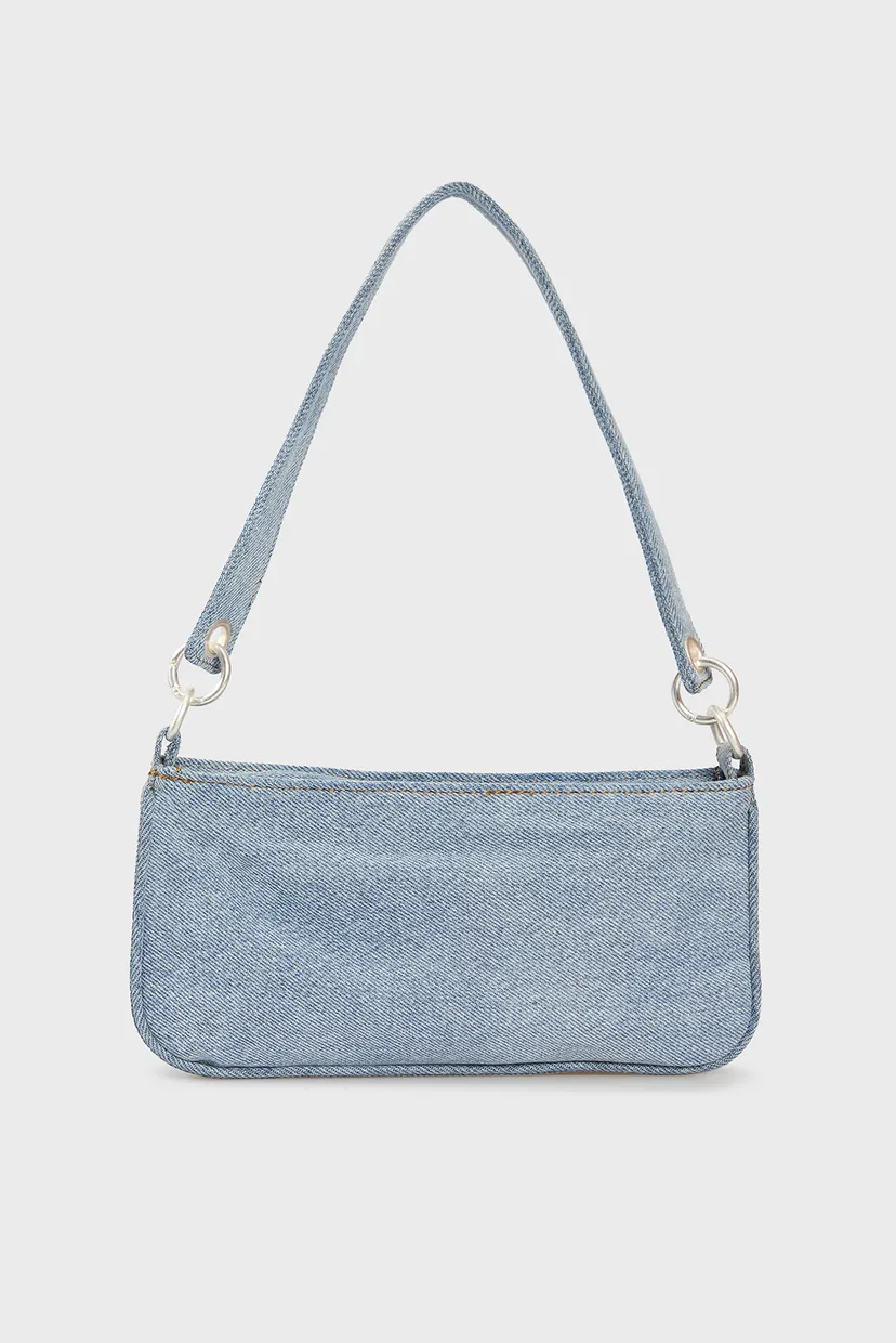Жіноча блакитна джинсова сумка SHOULDER POUCH 4