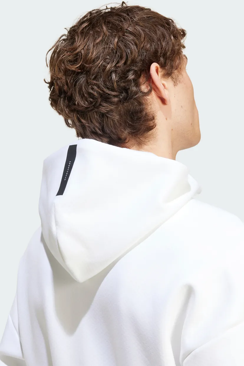 Чоловіче біле худі New adidas Z.N.E. Full-Zip 5