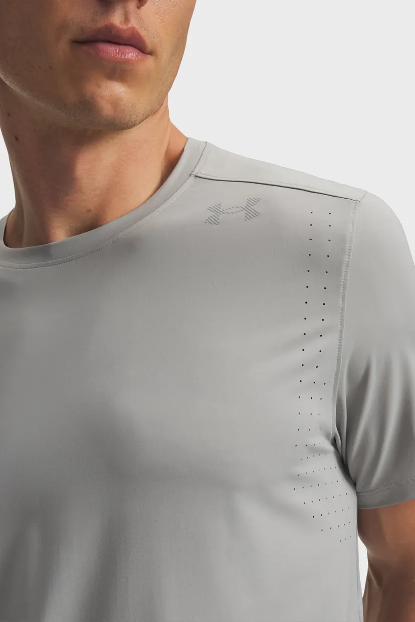 Чоловіча сіра футболка UA Velociti Pro Shortsleeve-GRY 3