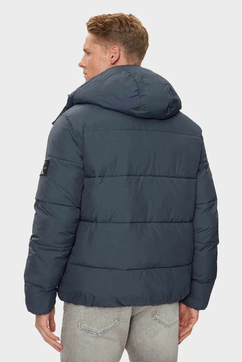 Мужская темно-серая куртка ESSENTIALS NON DOWN JACKET 3