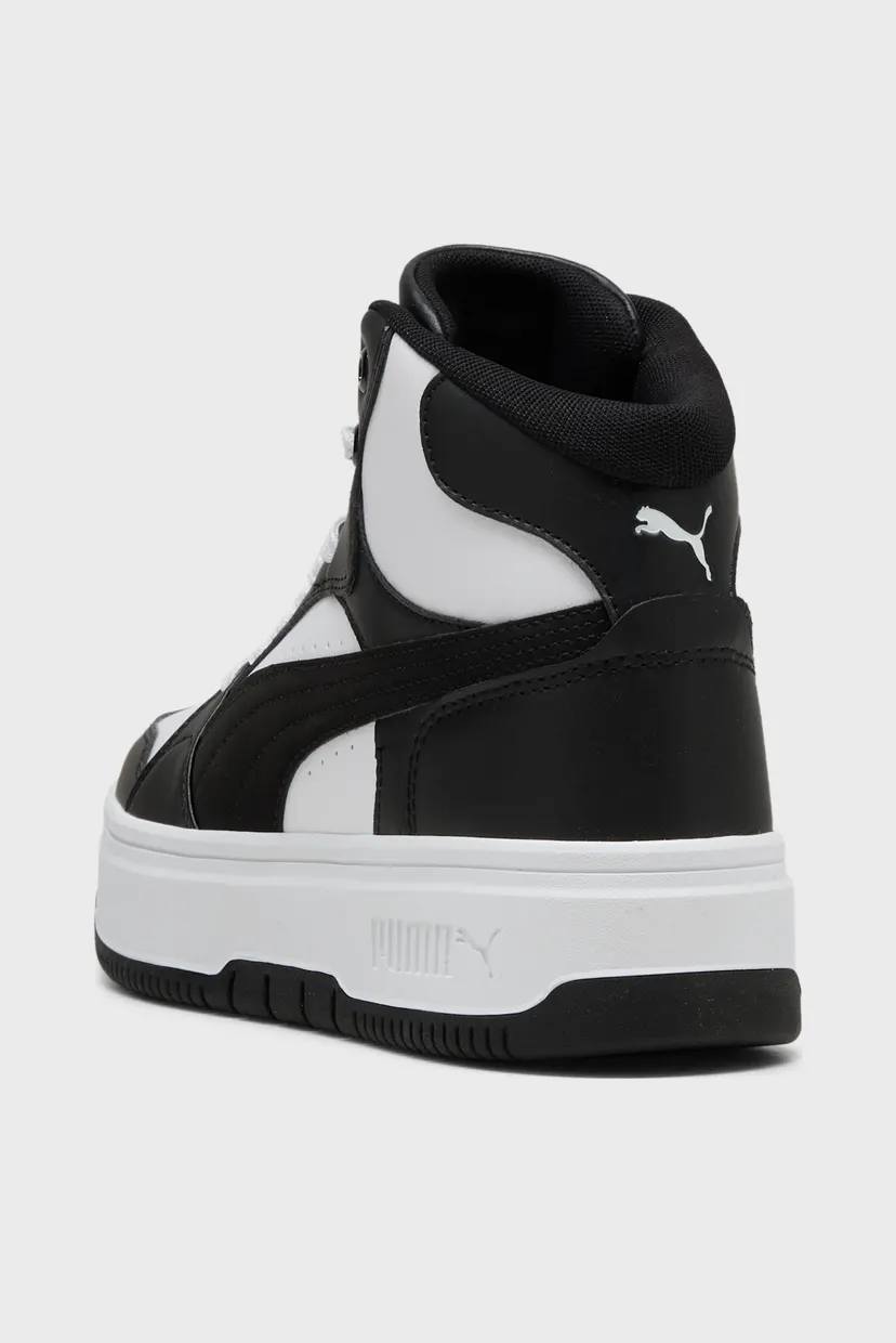 Женские черные кроссовки Rebound Femme Mid Sneakers Women 5