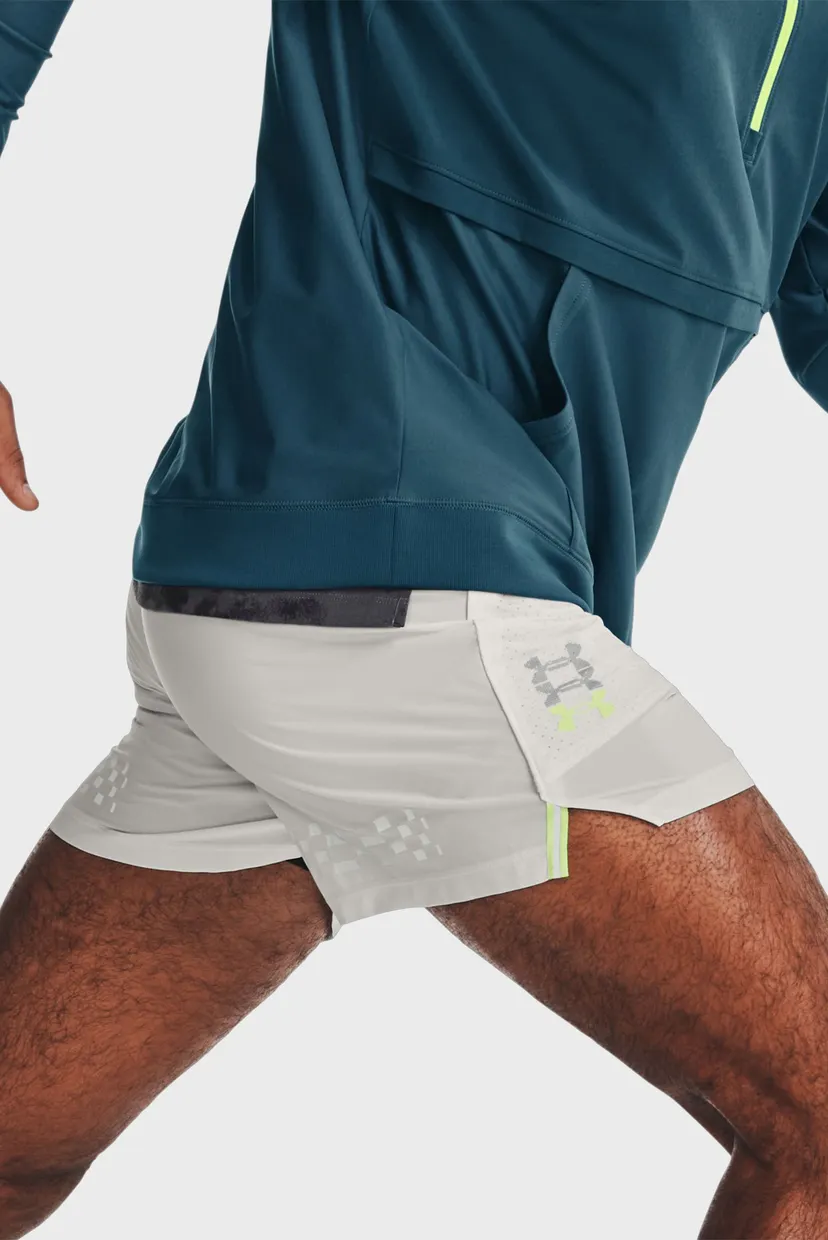 Чоловічі сірі шорти UA RUN ANYWHERE SHORT 3