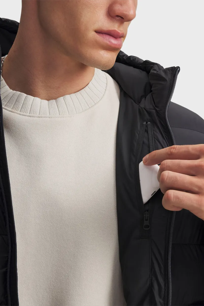 Мужская черная куртка UA Sportswear Puff Jkt 4