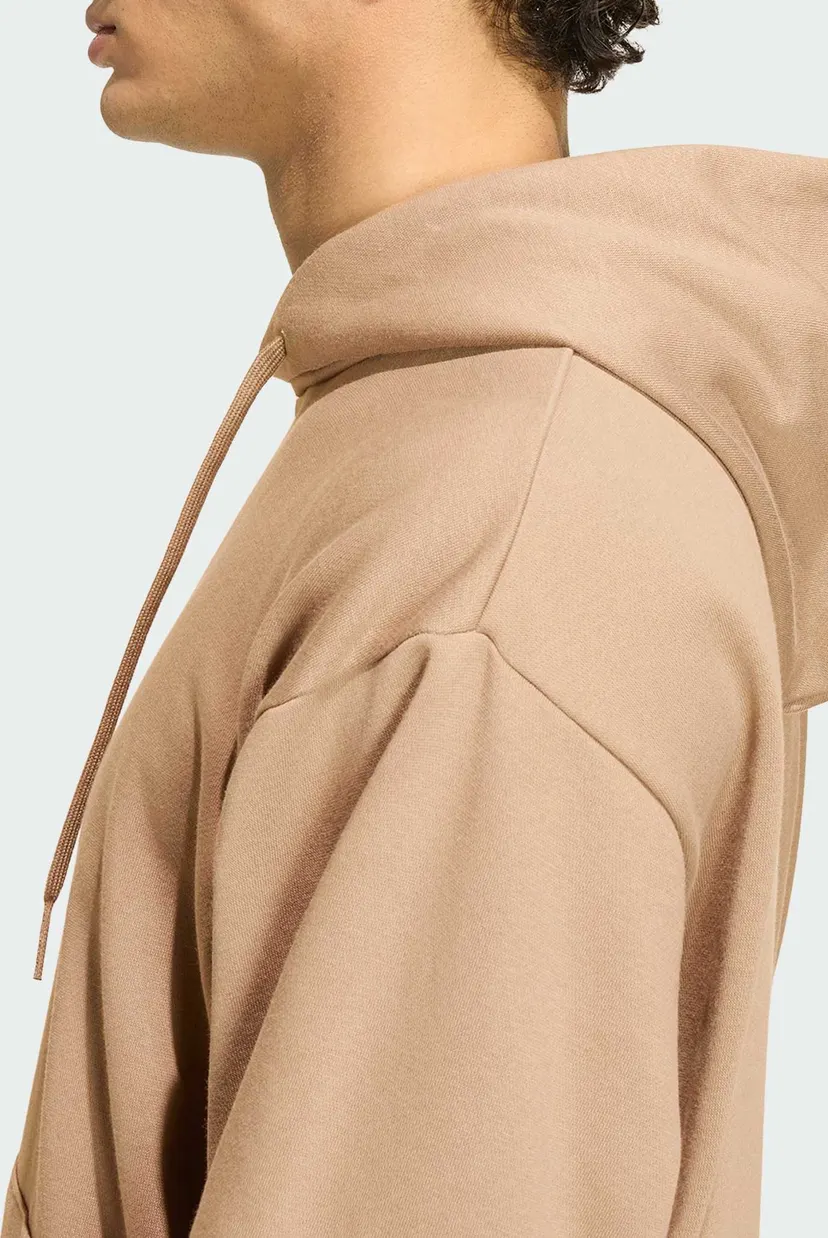 Мужское бежевое худи Essentials Feelcozy Fleece 5