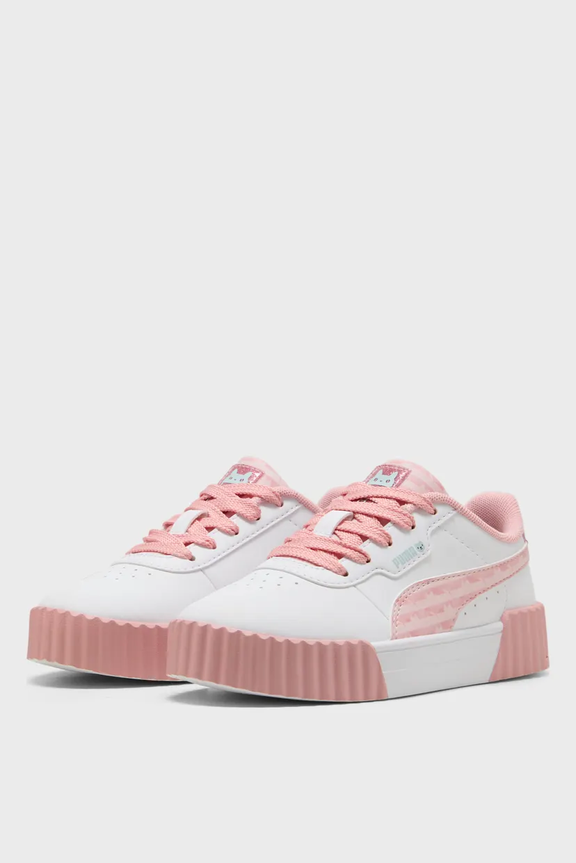 Дитячі білі снікерси PUMA x GABBY'S DOLLHOUSE Carina 3.0 Shoes Kids 3