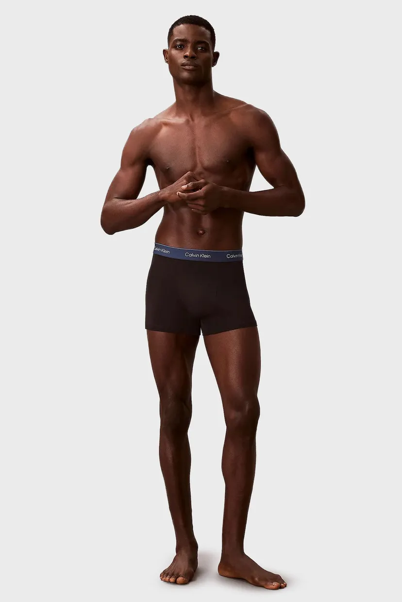 Чоловічі чорні боксери (3 шт) RELAXED FIT TRUNK 3PK 4