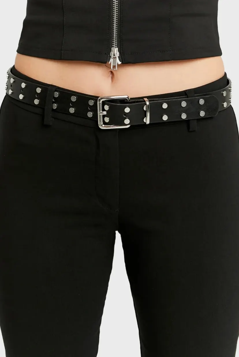 Женские черные брюки 4