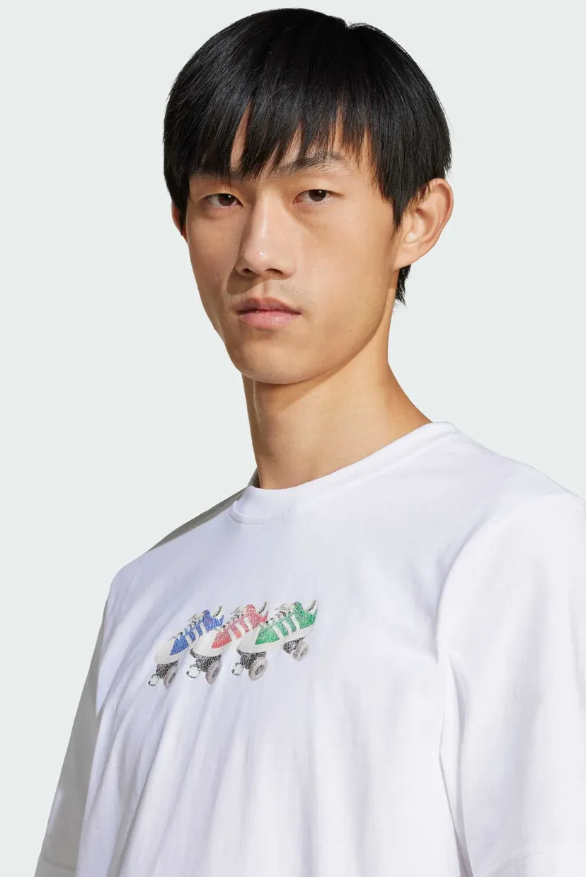 Мужская белая футболка adidas Originals 4