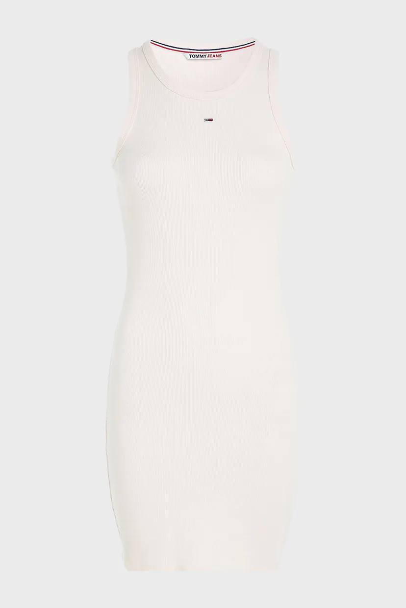 Жіноча пудрова сукня TJW ESSENTIAL RIB TANK BODYCON 5