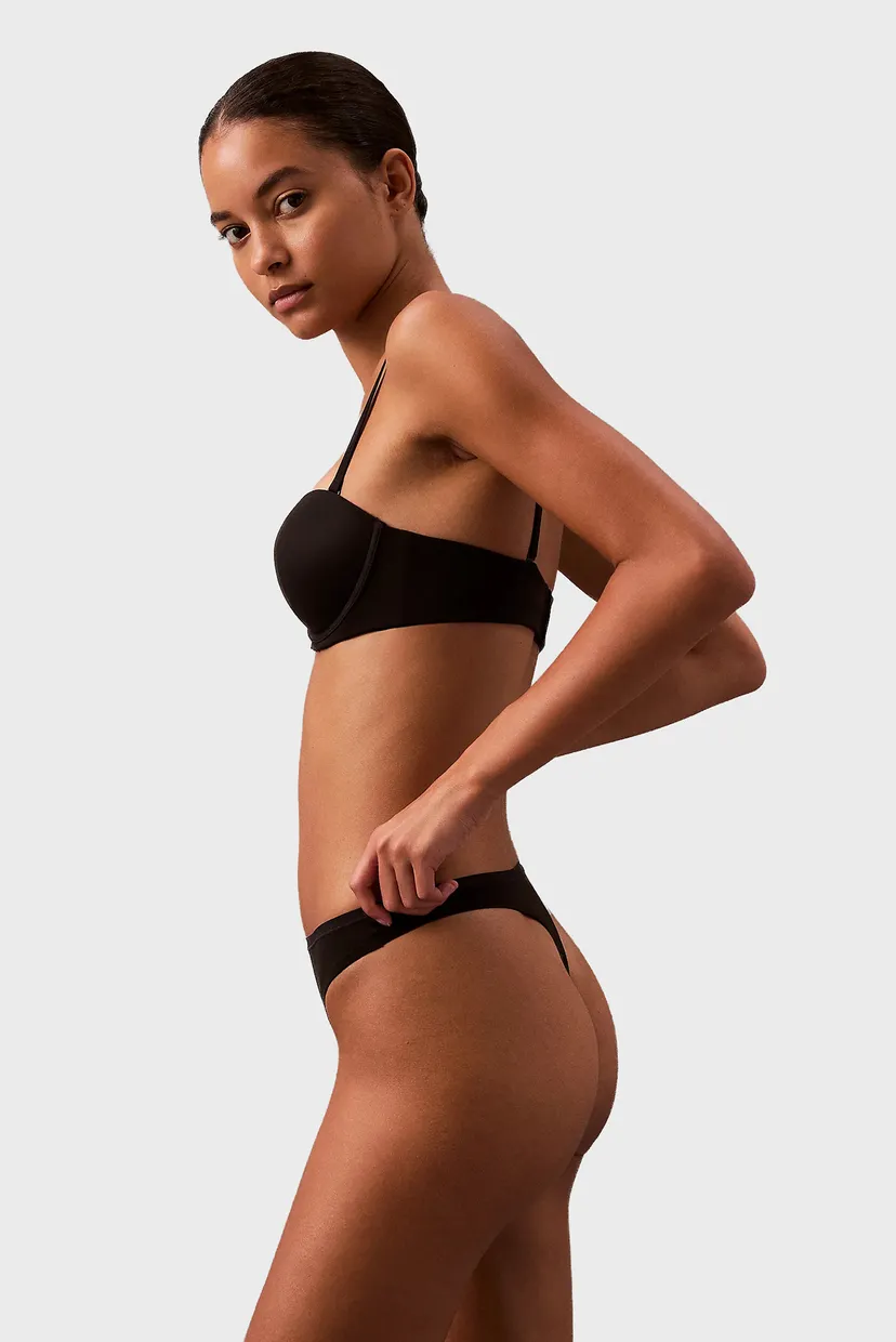 Жіночі чорні трусики THONG 4