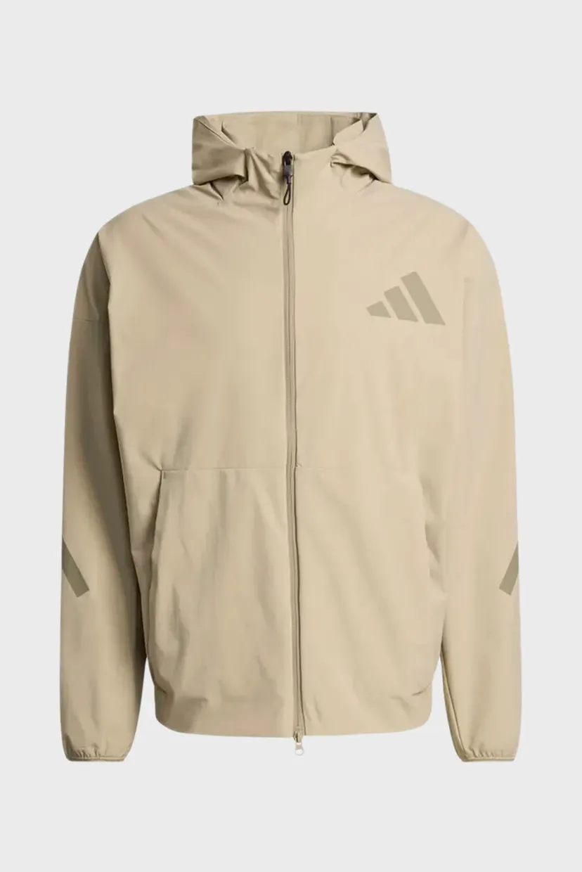 Чоловіче бежеве худі ADIDAS Z.N.E. WOVEN 4