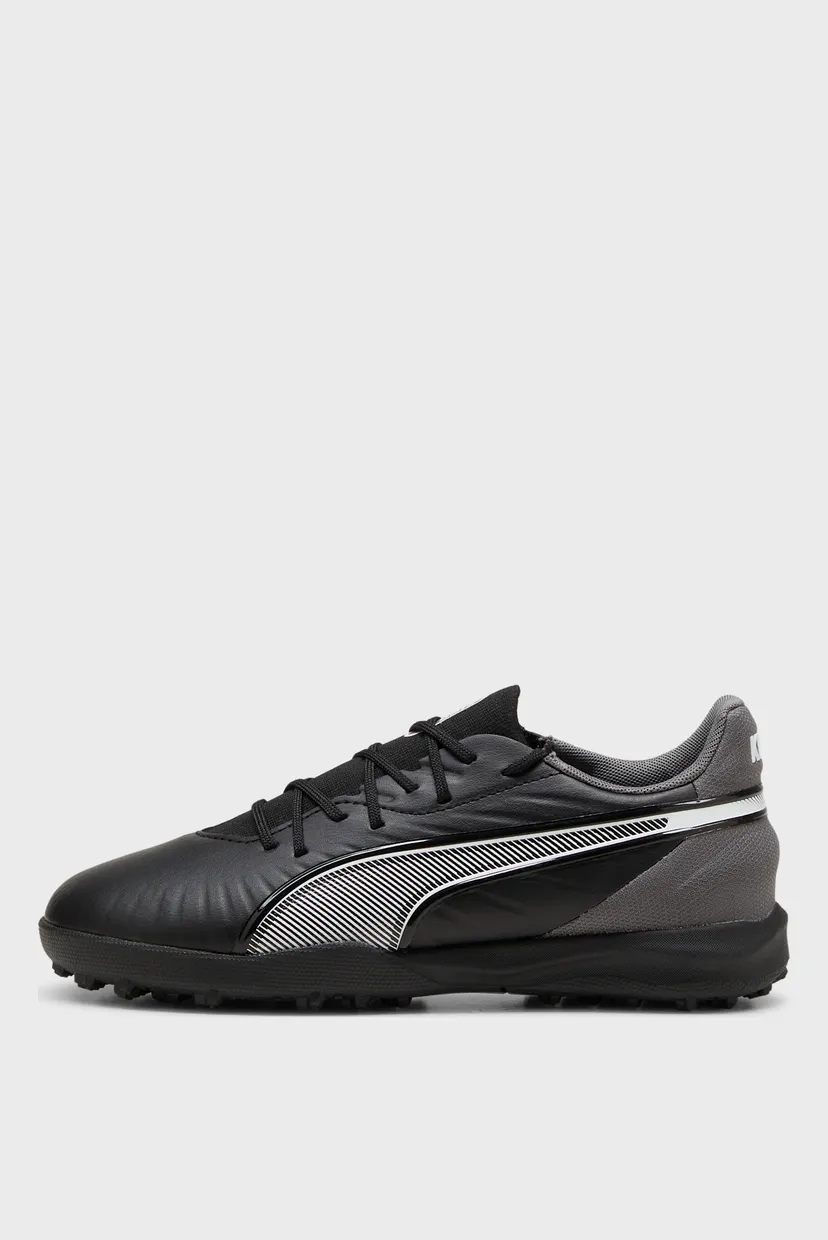 Дитячі чорні сороконіжки KING MATCH TT Football Boots Youth 3