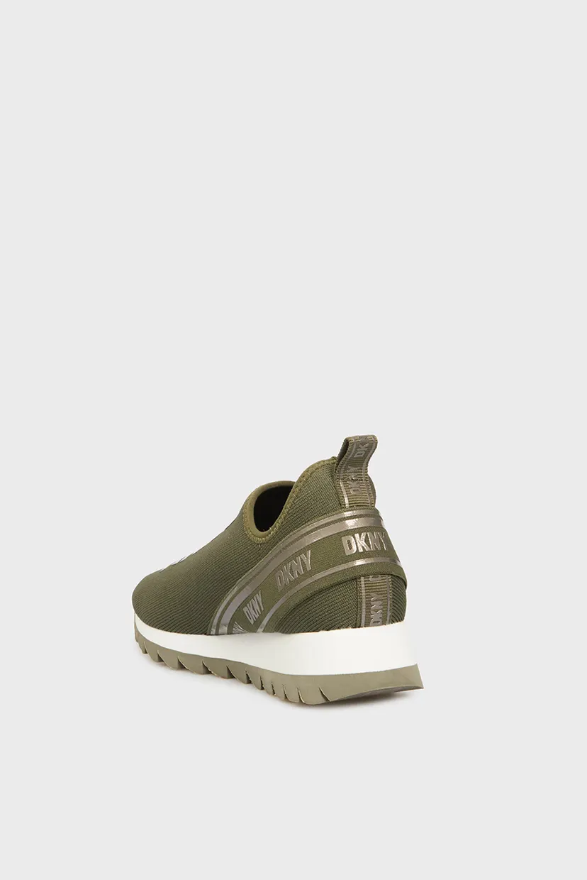 Жіночі темно-зелені сліпони SLIP ON SNEAK 5
