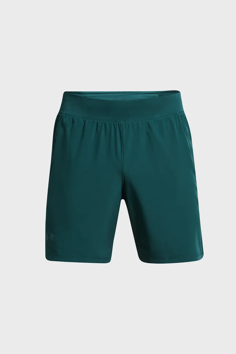 Чоловічі зелені шорти UA LAUNCH PRO 7'' SHORTS 5