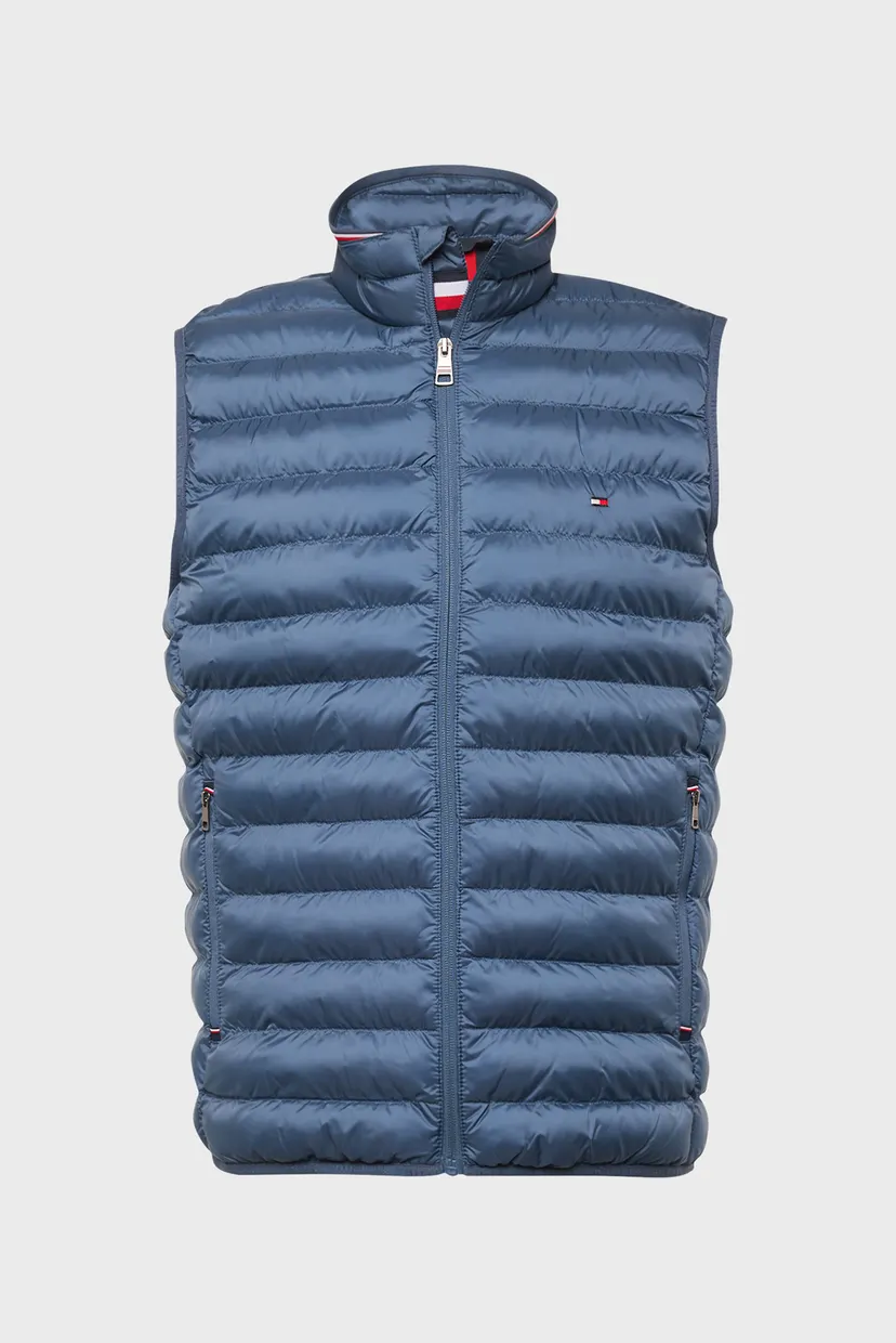 Чоловічий синій жилет CORE PACKABLE RECYCLED VEST 4