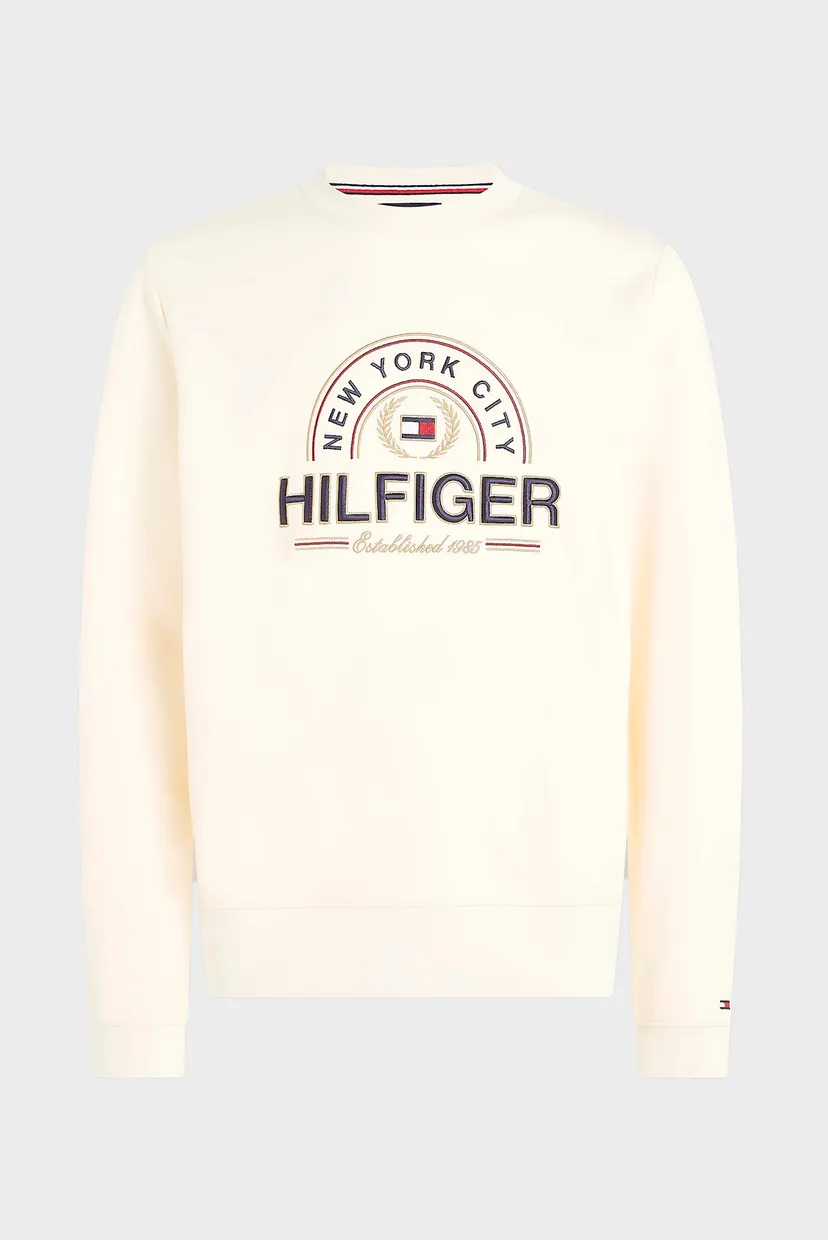 Чоловічий білий світшот ICON HILFIGER 5