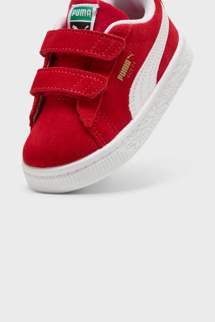 Детские красные замшевые сникерсы Suede Classic Sneakers Toddler 5
