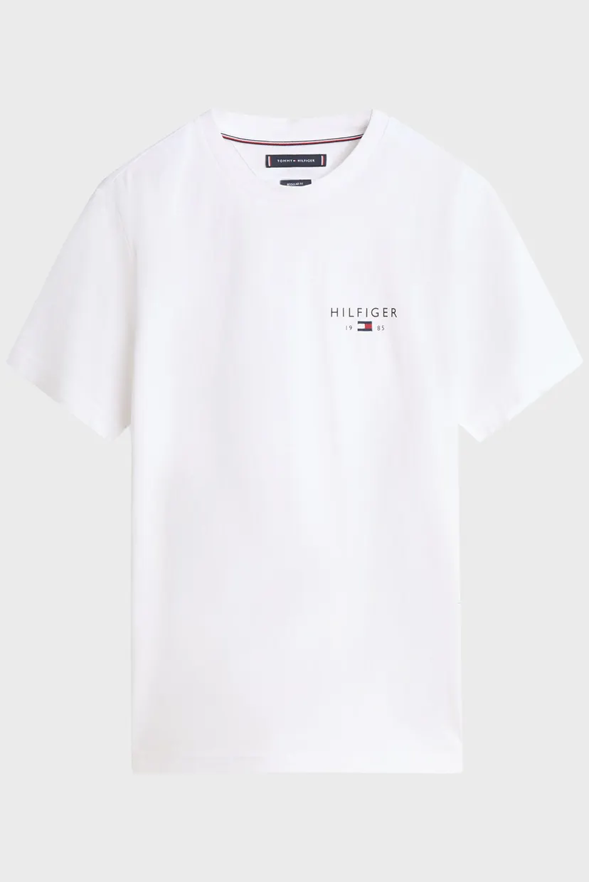 Мужская белая футболка BRAND LOVE SMALL 5