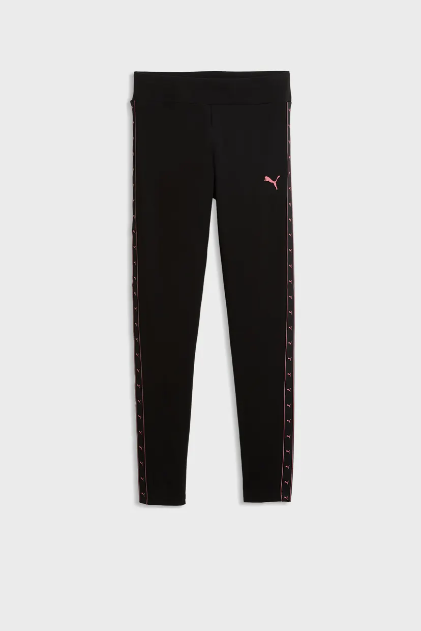 Детские черные леггинсы Essentials Tape Leggings Youth 4
